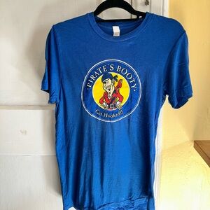 Bella Canvas Blue Pirate's Booty Tee